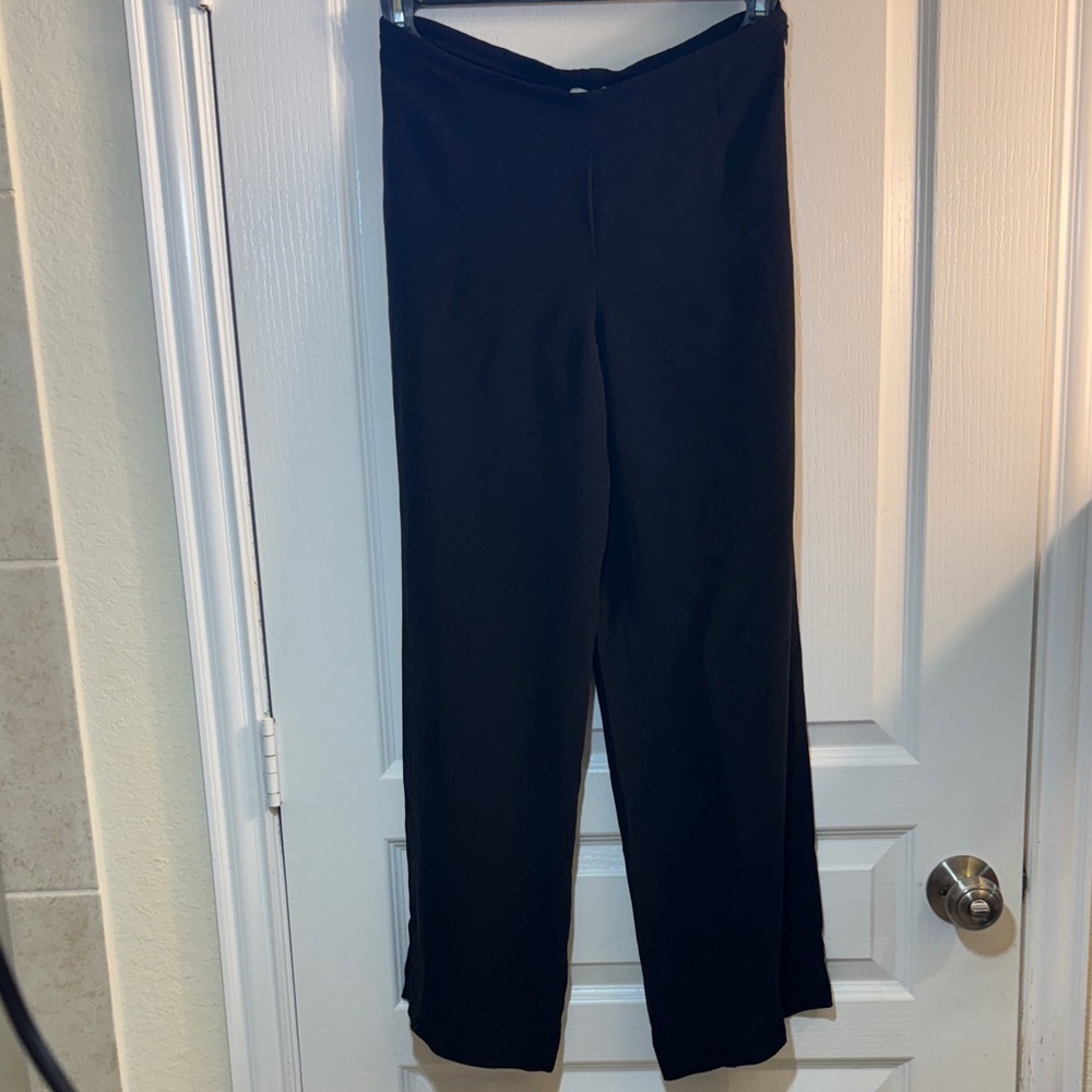 Armani Collezioni Classic Black Women's Pants‎